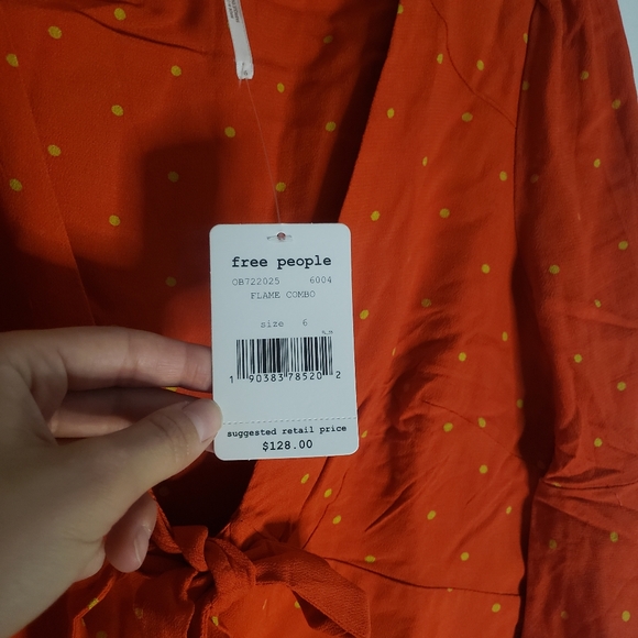 Free People flame combo dress - Picture 2 of 5